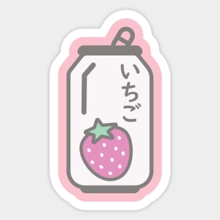 Ichigo Drink - Strawberry Sticker